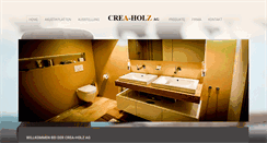 Desktop Screenshot of crea-holz.ch